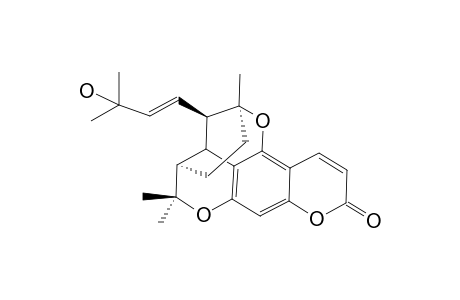 (-)-2'-BETA-[(E)-3-HYDROXY-3-METHYLBUT-1-ENYL]-2'-DEOXYBRUCEOL