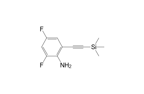 [2,4-difluoro-6-(2-trimethylsilylethynyl)phenyl]amine