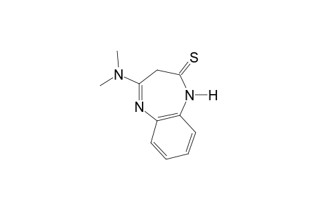 1,3-dihydro-4-(dimethylamino)-2H-1,5-benzodiazepine-2-thione