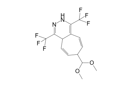 1-(exo)-dimethoxymethyl-4,7-bis(trifluoromethyl)-1a,5,7a,7b-tetrahydro-1H-cyclopropa[f]phthalazine