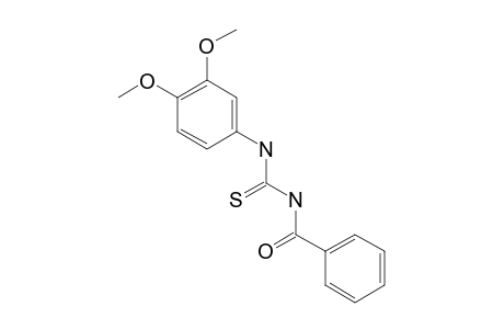 1-benzoyl-3-(3,4-dimethoxyphenyl)-2-thiourea