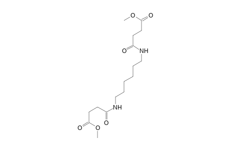 N,N'-hexamethylenedisuccinamic acid, dimethyl ester