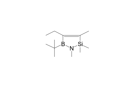 1-Aza-2-sila-5-boracyclopent-3-ene, 5-(1,1-dimethylethyl)-4-ethyl-1,2,2,3-tetramethyl-