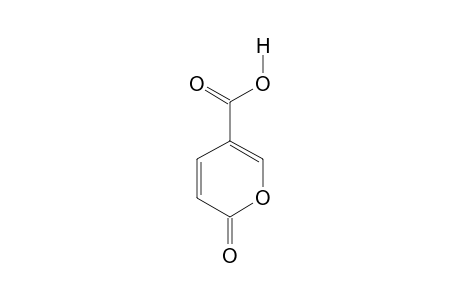 2-oxo-2H-pyran-5-carboxylic acid