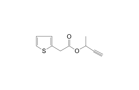 2-Thiopheneacetic acid, but-3-yn-2-yl ester