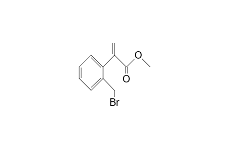 Benzeneacetic acid, 2-(bromomethyl)-alpha-methylene-, methyl ester