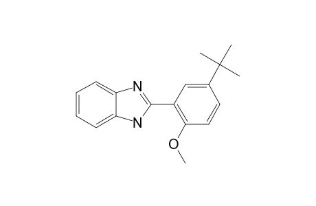 2-(2-METHOXY-5-TERT.-BUTYLPHENYL)-BENZIMIDAZOLE