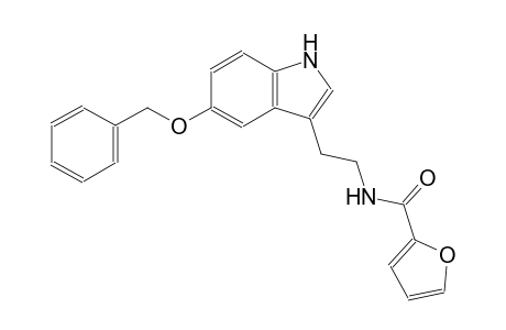 N-{2-[5-(benzyloxy)-1H-indol-3-yl]ethyl}-2-furamide