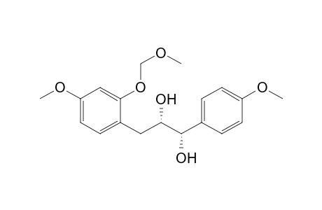 (1S,2S)-syn-1-(4'-Methoxyphenyl)-3-(2''-methoxymethyloxy-4''-methoxyphenyl)propane-1,2-diol