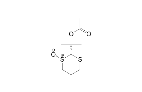 TRANS-2-(1-ACETOXY-1-METHYLETHYL)-1,3-DITHIANE_1-OXIDE
