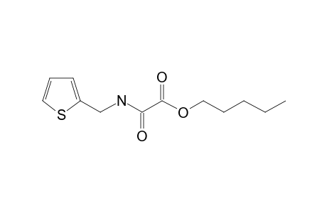 Oxalic acid, monoamide, N-(2-thienylmethyl)-, pentyl ester