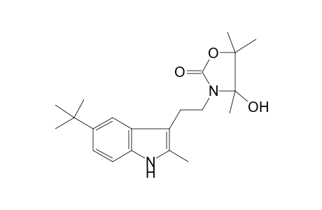 2(3H)-Oxazolone, 3-[2-[5-(1,1-dimethylethyl)-2-methyl-1H-indol-3-yl]ethyl]dihydro-4-hydroxy-4,5,5-trimethyl-