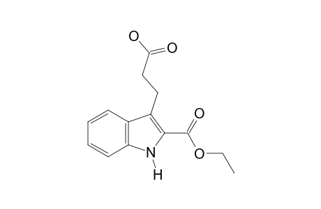 2-carboxyindole-3-propionic acid, 2-ethyl ester