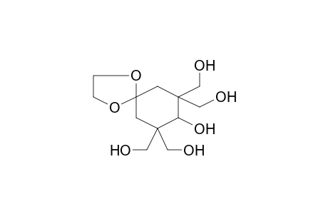 7,7,9,9-Tetrakis-hydroxymethyl-1,4-dioxa-spiro[4.5]decan-8-ol