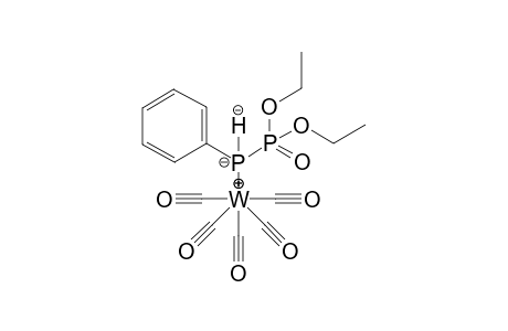 Tungsten, pentacarbonyl(1,1-diethoxy-2-phenyldiphosphine 1-oxide-P2)-, (OC-6-22)-