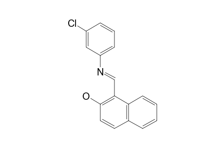 1-[N-(m-chlorophenyl)formimidoyl]-2-naphthol