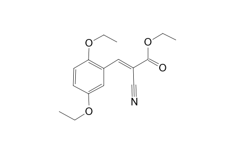 Ethyl (2E)-2-cyano-3-(2,5-diethoxyphenyl)-2-propenoate