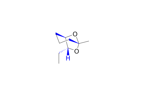 (1RS,5SR,7RS)-7-ethyl-5-methyl-6,8-dioxabicyclo[3.2.1]octane