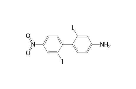 3-iodanyl-4-(2-iodanyl-4-nitro-phenyl)aniline