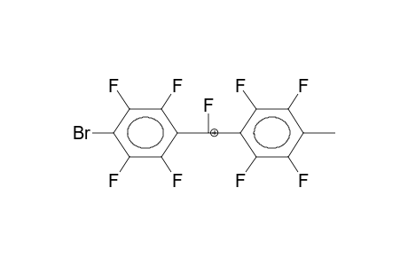 4-BROMO-4'-METHYL-PERFLUORO-DIPHENYLMETHYL CATION