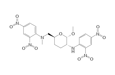 (2S,3R,6S)-N-(2,4-dinitrophenyl)-2-methoxy-6-[(N-methyl-2,4-dinitro-anilino)methyl]tetrahydropyran-3-amine