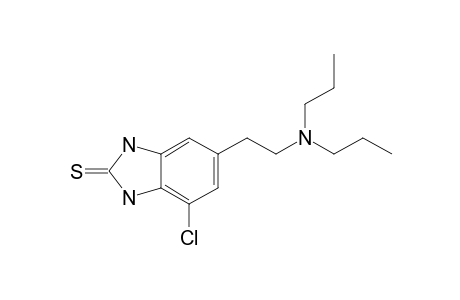 4-Chloranyl-6-[2-(dipropylamino)ethyl]-1,3-dihydrobenzimidazole-2-thione