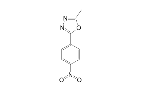 2-Methyl-5-(4-nitrophenyl)-1,3,4-oxadiazole