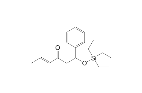 (E)-1-PHENYL-1-[(TRIETHYLSILYL)-OXY]-HEX-4-EN-3-ONE