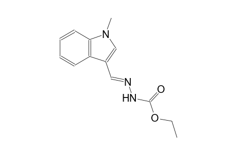 3-[(1-methylindol-3-yl)methylene]carbazic acid, ethyl ester