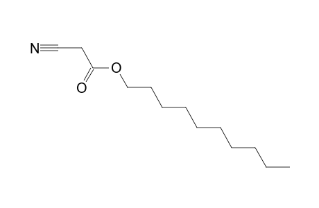 Cyanoacetic acid, decyl ester