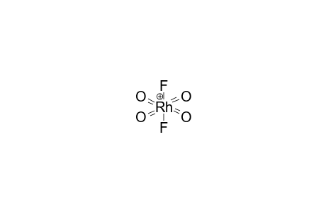 DIFLUOROTETRAAQUARHODIUM CATION