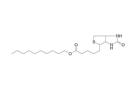 5-(2-Oxohexahydrothieno[3,4-d]imidazol-6-yl)pentanoic acid, decyl ester