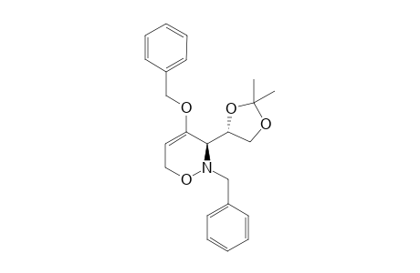 (3R,4'S)-2-BENZYL-4-BENZYLOXY-3-(2',2'-DIMETHYL-1',3'-DIOXOLAN-4'-YL)-3,6-DIHYDRO-2H-1,2-OXAZINE