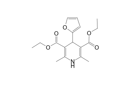 4-Furan-2-yl-2,6-dimethyl-1,4-dihydro-pyridine-3,5-dicarboxylic acid diethyl ester