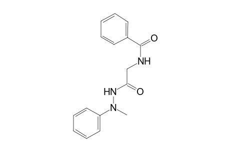N-[2-(2-Methyl-2-phenylhydrazino)-2-oxoethyl]benzamide