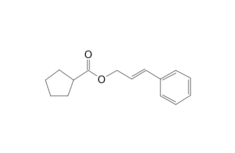 Cyclopentanecarboxylic acid, 3-phenyl-2-propenyl ester