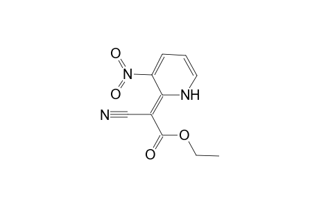 Ethyl (2Z)-cyano(3-nitro-2(1H)-pyridinylidene)ethanoate