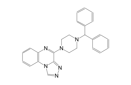 4-(4-benzhydryl-1-piperazinyl)[1,2,4]triazolo[4,3-a]quinoxaline
