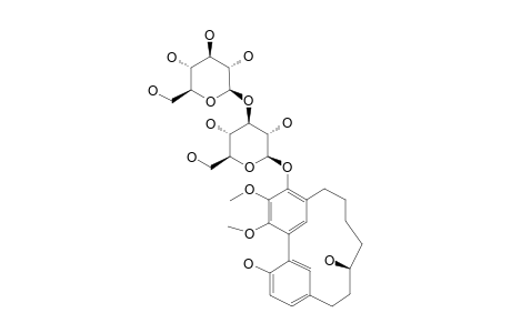 MYRICANOL-5-O-BETA-D-GLUCOPYRANOSYL-(1->3)-BETA-D-GLUCOPYRANOSIDE