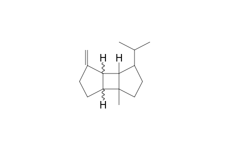 Cyclobuta[1,2:3,4]dicyclopentene, decahydro-3a-methyl-6-methylene-1-(1-methylethyl)-, [1S-(1.alpha.,3a.alpha.,3b.beta.,6a.beta.,6b.alpha.)]-