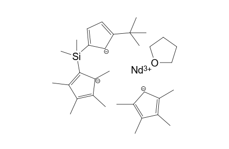 [(3-tert-Butylcyclopentadienyl)dimethyl(tetramethylcyclopentadienyl)silane](tetrahydrofuran)(tetramethylcyclopentadienyl)Neodymium(III)