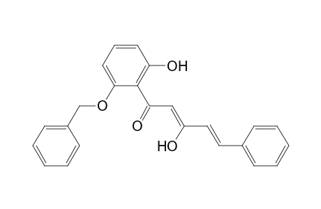 3-HYDROXY-1-(2-BENZYLOXY-6-HYDROXYPHENYL)-5-PHENYL-2,4-PENTEN-1-ONE