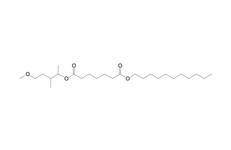 Pimelic acid, 5-methoxy-3-methylpent-2-yl undecyl ester