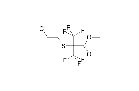 ALPHA-METHOXYCARBONYLHEXAFLUOROISOPROPYL-2-CHLOROETHYLSULPHIDE