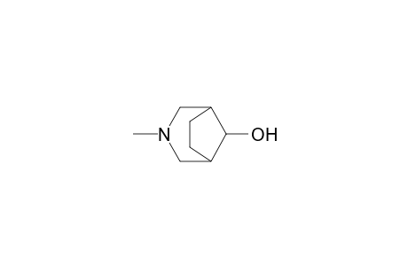 3-Azabicyclo[3.2.1]octan-8.alpha.-ol, 3-methyl-, anti-