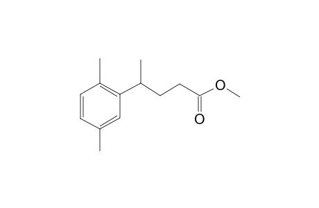 Valeric acid, 4-(2,5-xylyl)-, methyl ester