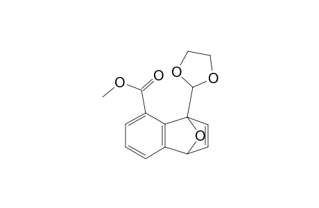 Methyl 1-(1,3-dioxolan-2-yl)-1,4-dihydro-1,4-epoxy-naphthalene-8-carboxylate