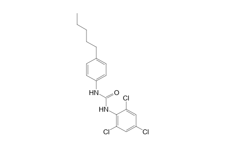 4'-pentyl-2,4,6,-trichlorocarbanilide