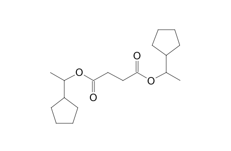 Succinic acid, di(1-cyclopentylethyl) ester