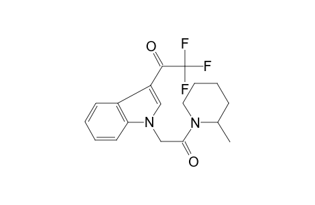 1H-Indole, 1-[1-[2-(2-methylpiperidin-1-yl)-2-oxoethyl]]-3-trifluoroacetyl-